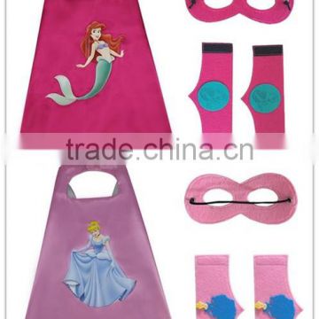 girls princess capes and mask and wristband for party online shopping Amazon