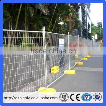 Used Customized Galvanized temporary construction fence panels for Sale(Guangzhou Factory)