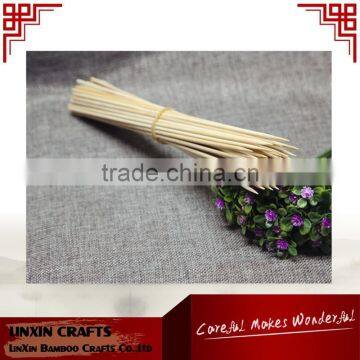 disposable round BBQ bamboo skewer bamboo stick