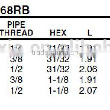 668B Male Connector Body, D.O.T. Air Brake Fitting For Rubber Tube,Pneumatic Valve photo-3