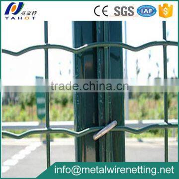 Green PVC Coated Euro Fence