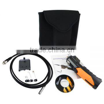 HD Waterproof 3M IPad IPhone IOS Android WiFi Inspection 8.5mm Camera Borescope Snakescope Endoscope 3 Meter Flexible Cable photo-2