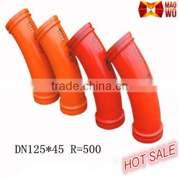 2015 China supplier cast elbow 45 degree concrete pipe elbow