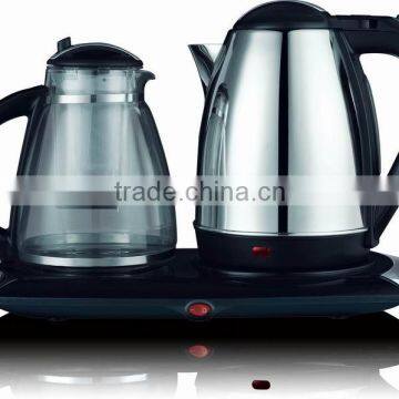 electric kettle with glass teapot set 2013