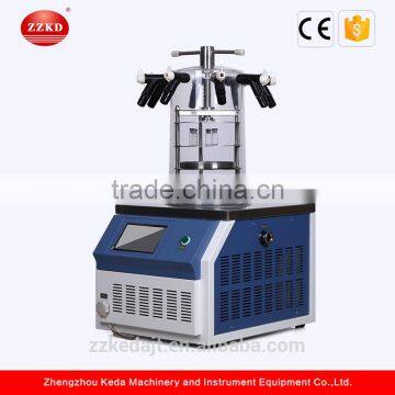 (KD) Manifold Freeze Dryer Lyophilizer With 8 Eggplant Shape Bottle photo-2