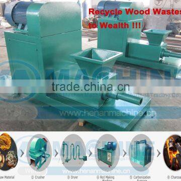 Produce Bio-fuel/ Sticks Wood/biomass Briquette Extruder Machine Supplier photo-3