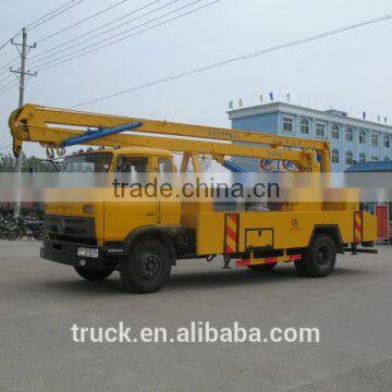 22m high altitude aerial working truck, high lift bucket truck, high lifting platform truck