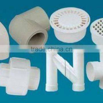 DIN8074 UPVC Fittings Tee, Elbow, Socket for Water or Drain Supply photo-2