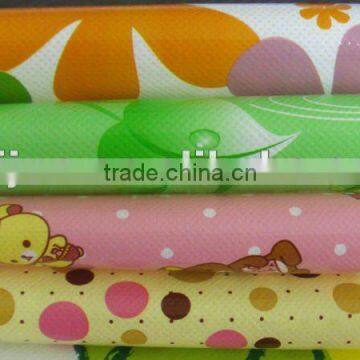 Bag making material manufacturer -PP spunbonded printing nonwoven fabric(WJ-AL-0012)