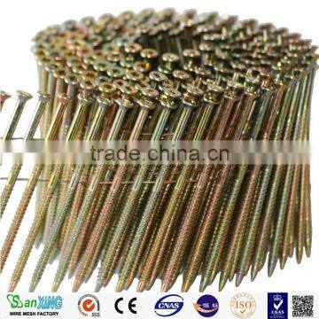 Twist Coil Nail Umbrella Head Roofing Coil Nails