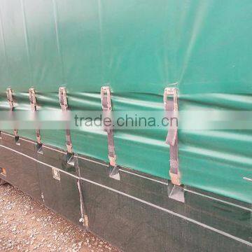 green tarpaulin sheets