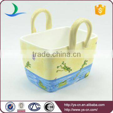 Ceramic Frog Basket Kitchen Ware photo-3
