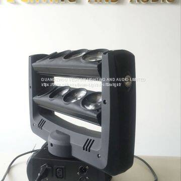 2015 China Professional 8*10w Full Color Double Line Spider Beam Light 8 Eye LED Spider Moving Head photo-5