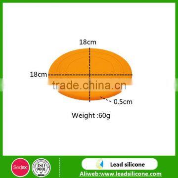 Lovely Pet Toy Silicone Flying Disc, Silicone Flying Saucer For Outdoor Sports,pet Frisbee photo-4