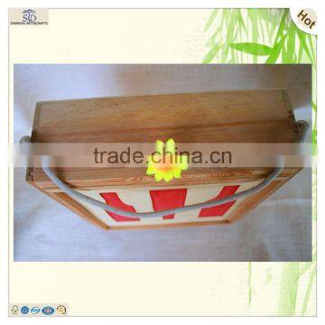 Mind Design Three Compartments Colored Pattern Wine Box photo-2