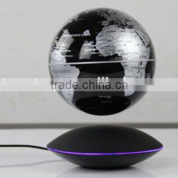 Magnetic Floating Levitation Globe Unique Maglev Globe Silver Color photo-6