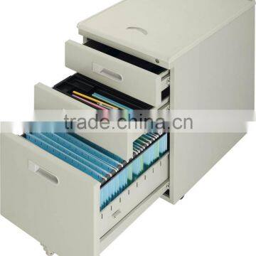 Mobile Pedestal BBF Steel Filing Cabinet 3 Drawer Movable Cabinet 3 Drawer Steel Wagon photo-3