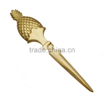 Brass Pineapple Letter opener