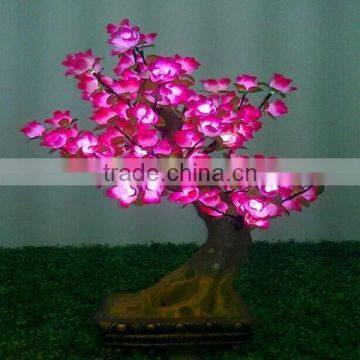 High simulation best quality LED bonsai tree hot selling artificial bonsai