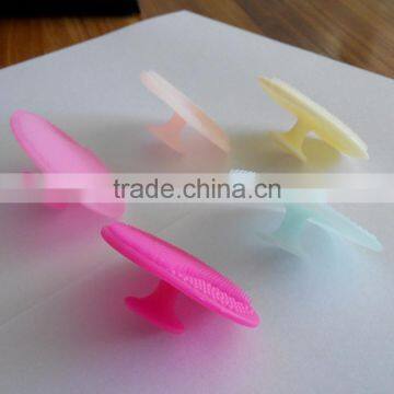 New Commodity Deep Cleaning Silicone Face Washing Brush/non-stick and Environmental Silicone Facial Brush photo-3