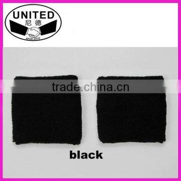 high quality black color blank sweatbands