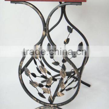 2014 New Living Room Metal Frame Magazine Storage Table Sofa Side Table photo-4