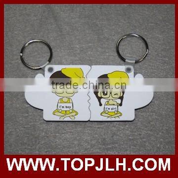 Topjlh Top Quality MDF Keychain for Sublimation for Gifts photo-2