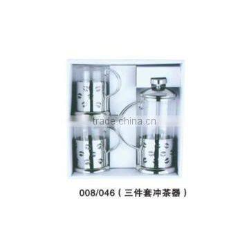 600ml Coffee Press Coffee Tea Pot With 200ml Cups photo-2