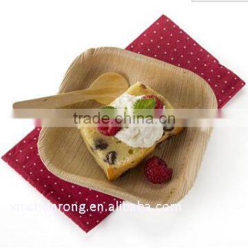 Bamboo Square Plates For Snack photo-2