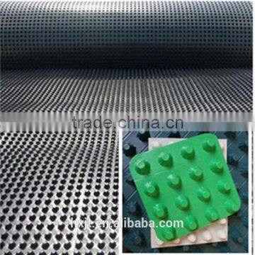 Underground waterproof Plastic Drainage Sheet Dimple Drainage Board