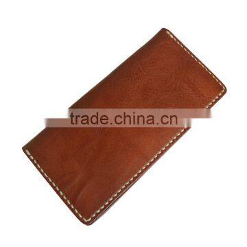 Minimal Leather Wallet Genuine Leather Card Holder With Pocket Wallet photo-2