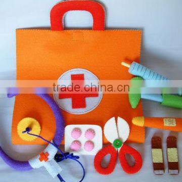 hot sale high quality handmade promotional new product handmade eco friendly cheap wholesale felt cute medical equipment toy