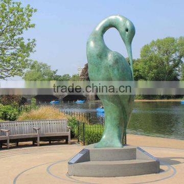 Pelican bronze statue for sale