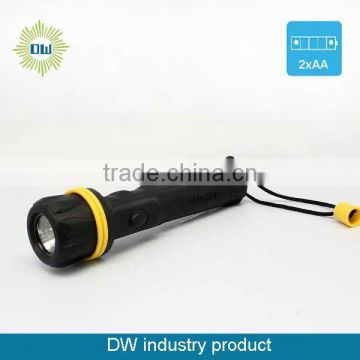 small cheap led plastic flashlight