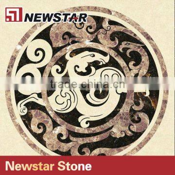 interior floor designs marble floor medallions patterns
