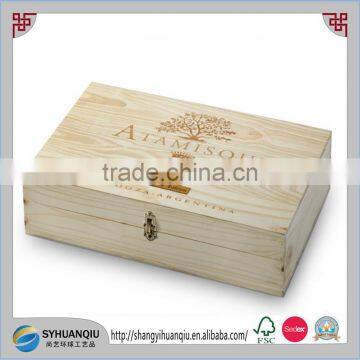 High quality and cheap feature paulownia wooden jewelry Box