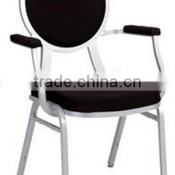 wholesale banquet chair, stacking round back aluminium hotel banquet Chair MX-0085