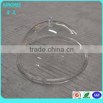Hot Sale Clear Acrylic Dome Dessert Pastry Display Food Tray With Cover photo-4