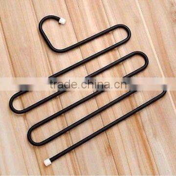 High Quality 5 Tiers S-shaped Multi Trousers Towels Hangers Wardrobe Metal Racks photo-5