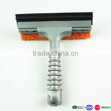 cellulose window cleaning squeegee with rubber wiper