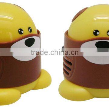 Mini dog shape desk vacuum cleaner