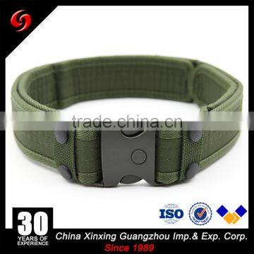 Circle Tactical Buckle Nylon Army Camouflage Tactical Color Belt With Brim and Hook and Loop photo-4