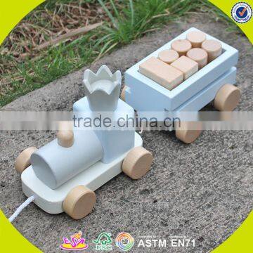 2017 Wholesale Wooden Pull Toys for Toddlers Funny Train Wooden Pull Toys for Toddlers Best Pull Toys for Toddlers W05C075 photo-6