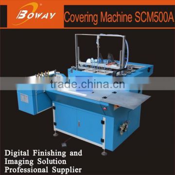 Boway service Automatic hardcover book Folding Covering pressing Machine