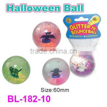 Plastic Bouncing Glitter Halloween Balls photo-2