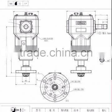 OEM ODM Rotary Lawn Mower Gearbox photo-3