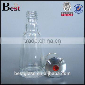 Empty Nail Polish Bottle With Brush 10ml Clear Gel Nail Polish Bottle China Factory photo-3