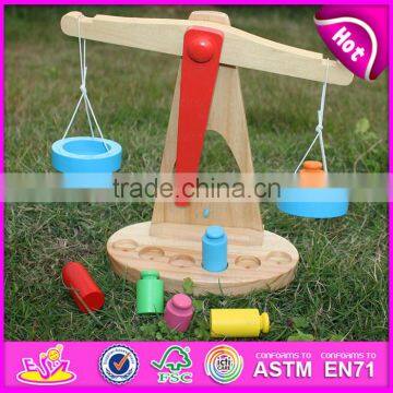 2015 Brand New Wooden Balance Scale Toy, Balance Wooden Toy, Preschool Wooden Balance Scale Toy W11F053 photo-2