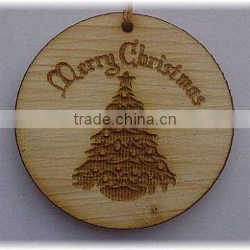 Christmas Tree Laser Engraved