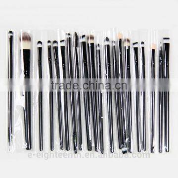 20 Pcs Pro Makeup Set Powder Foundation Eyeshadow Eyeliner Lip Cosmetic Brushes photo-2